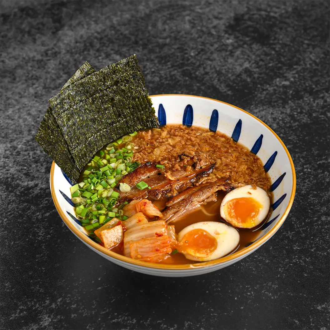 MINBO: Кимчи рамен со свининой