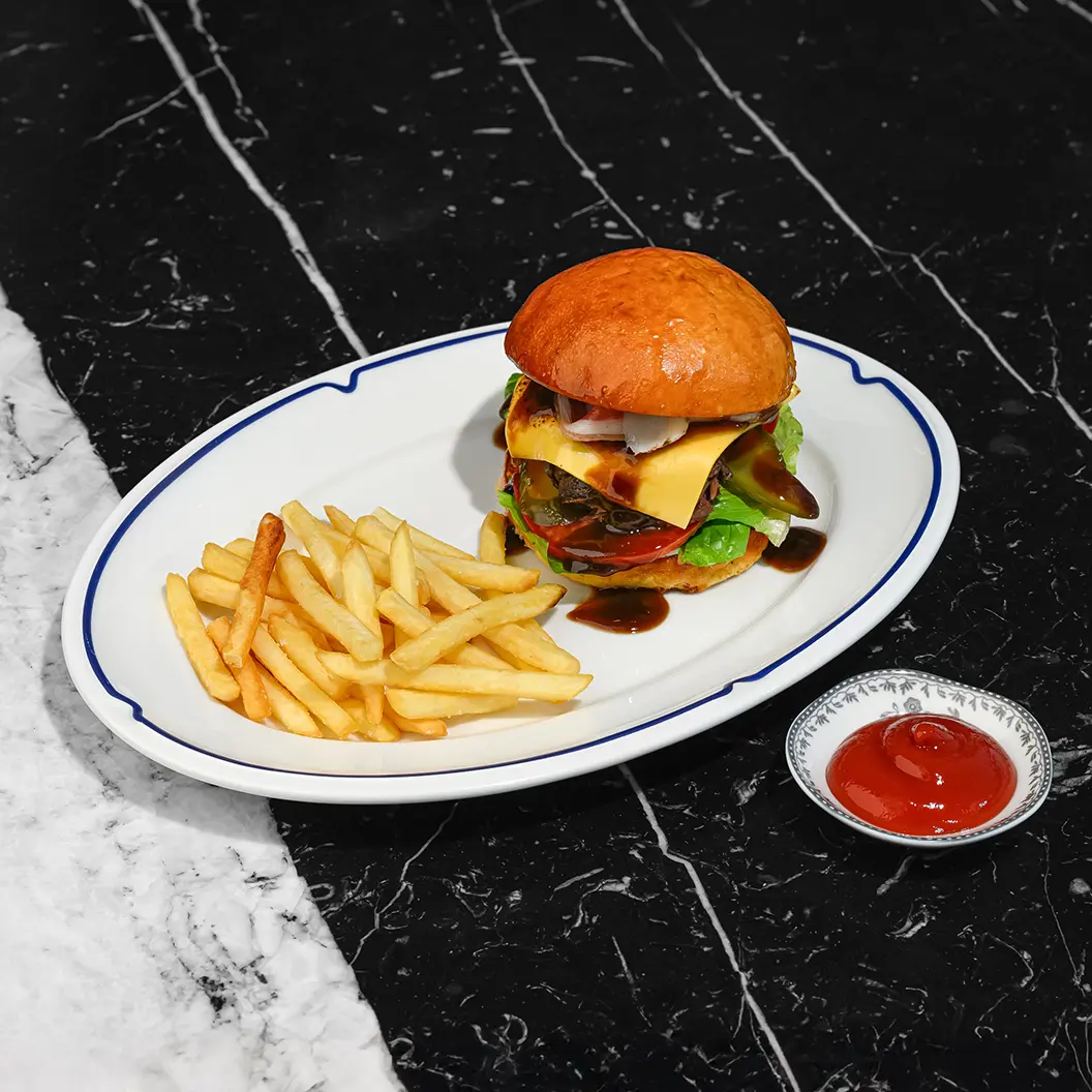 Пижоны: Бургер с говяжьей щекой и трюфельным айоли