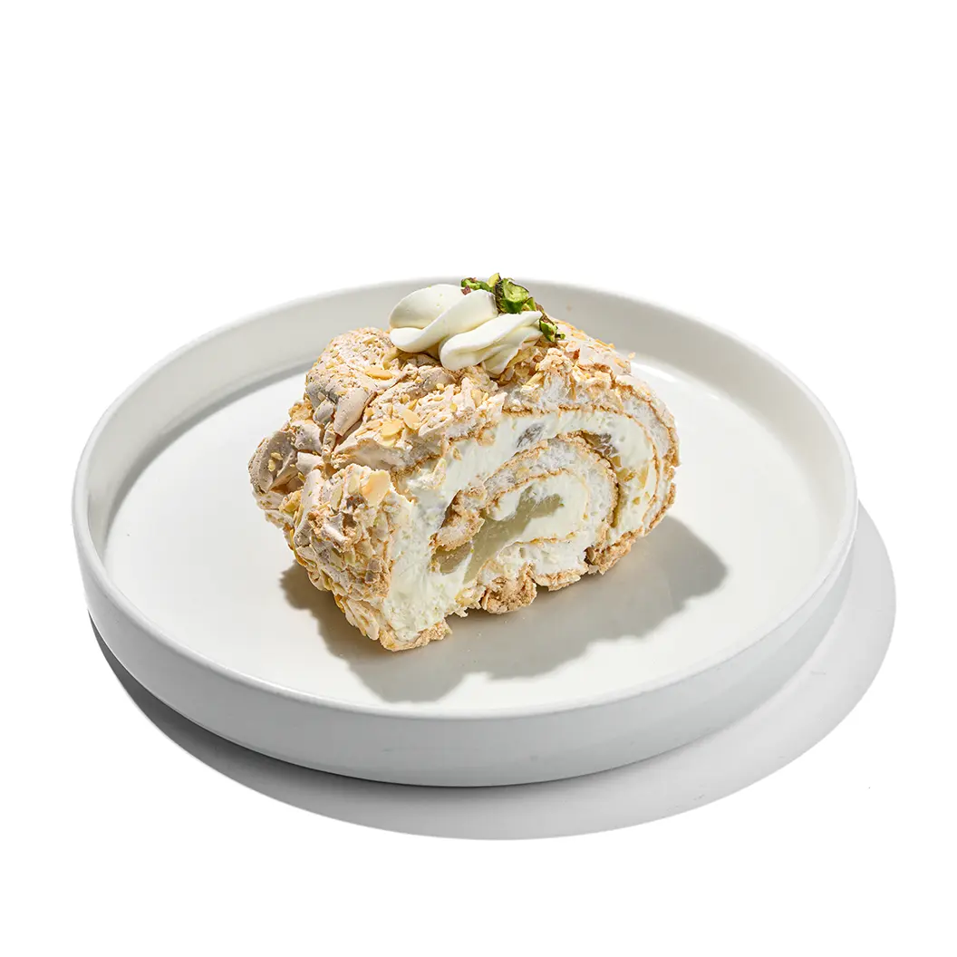 Frensis: Лаймовый меренговый рулет