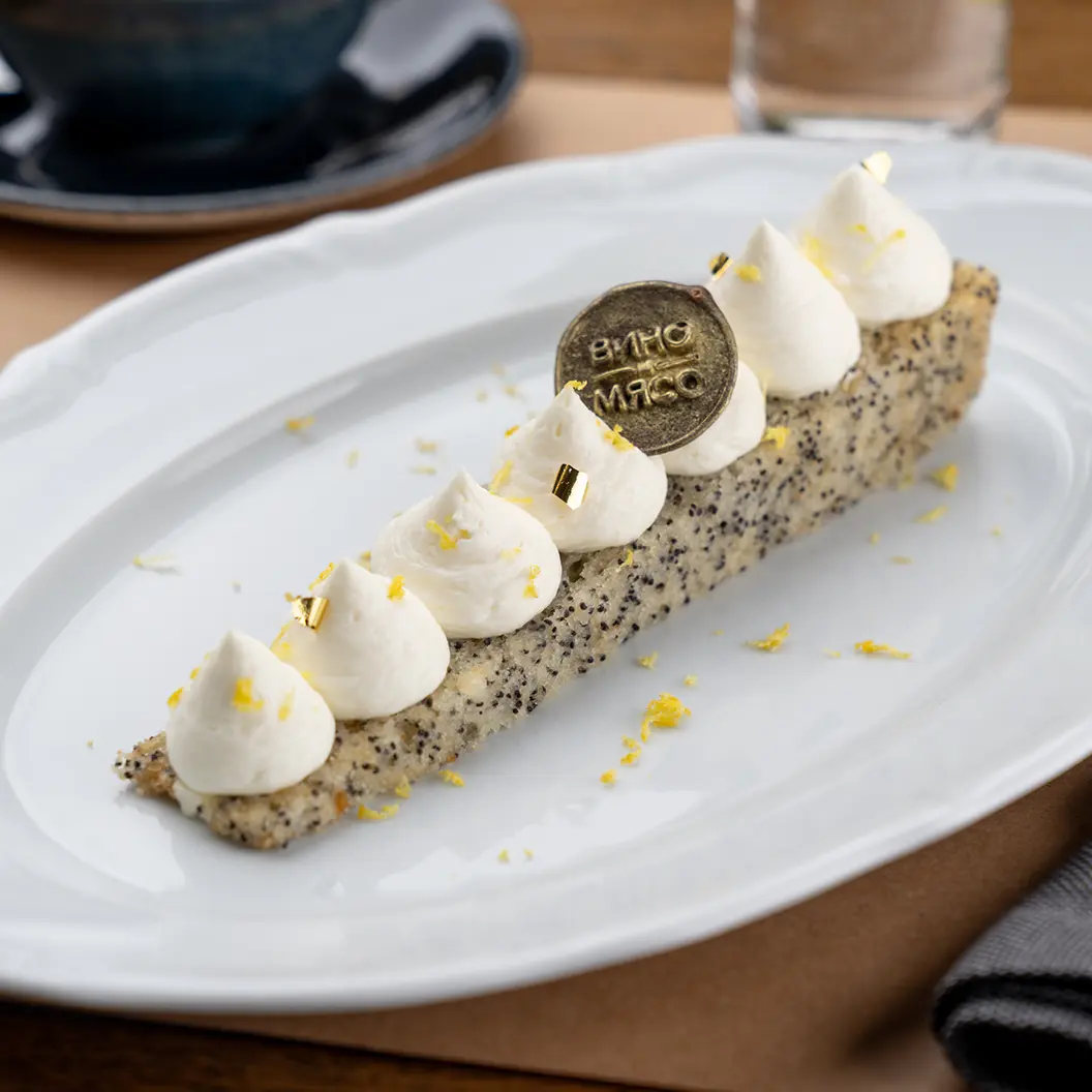 Вино и Мясо: Лимонно-маковый торт