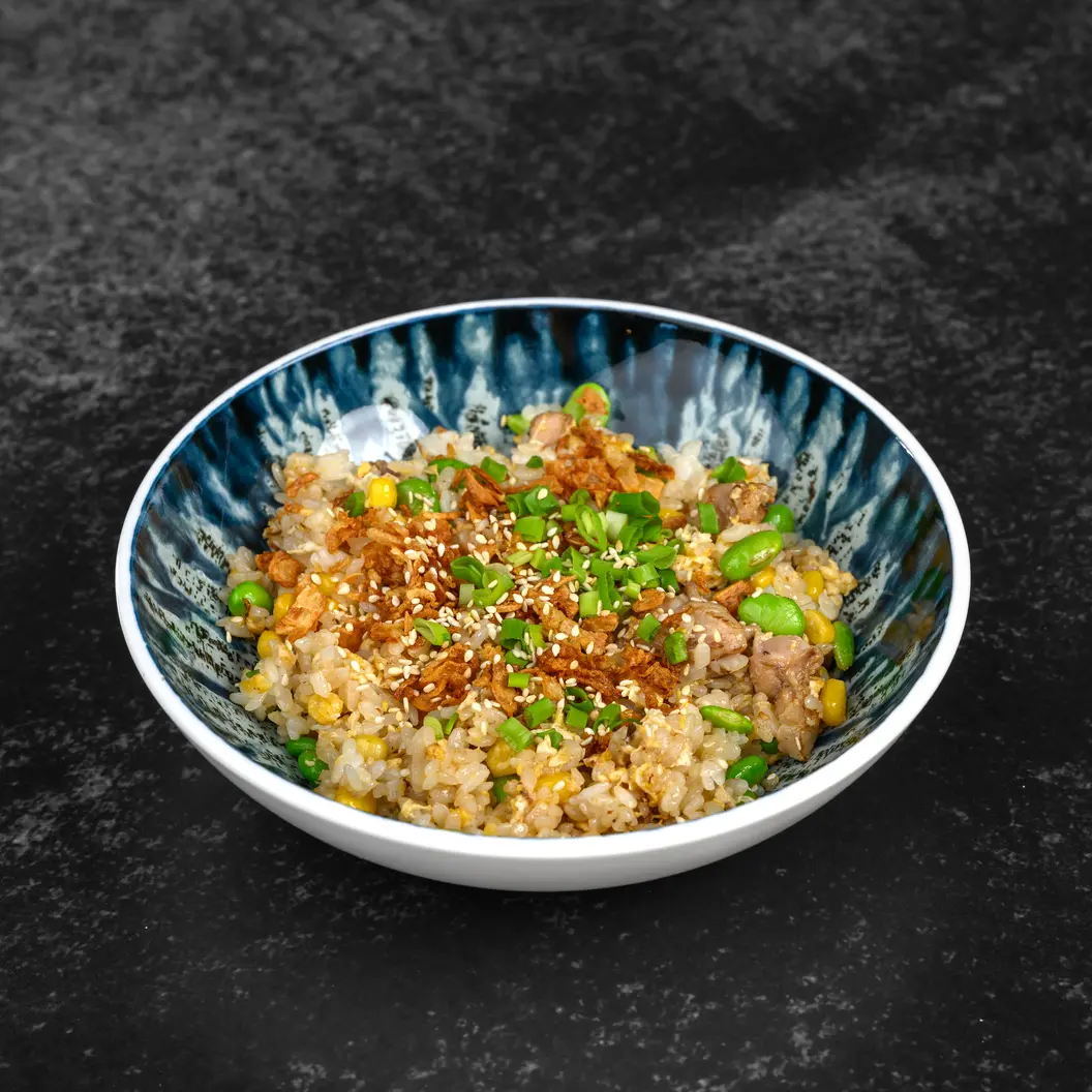 MINBO: Тяхан с курицей