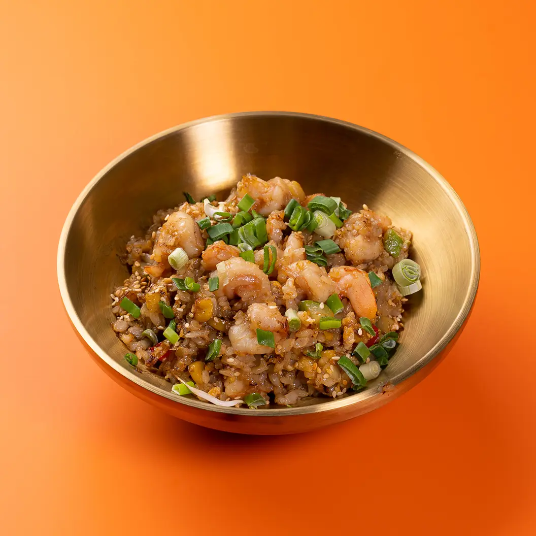 Тётушка Чанг: WOK-рис с креветками