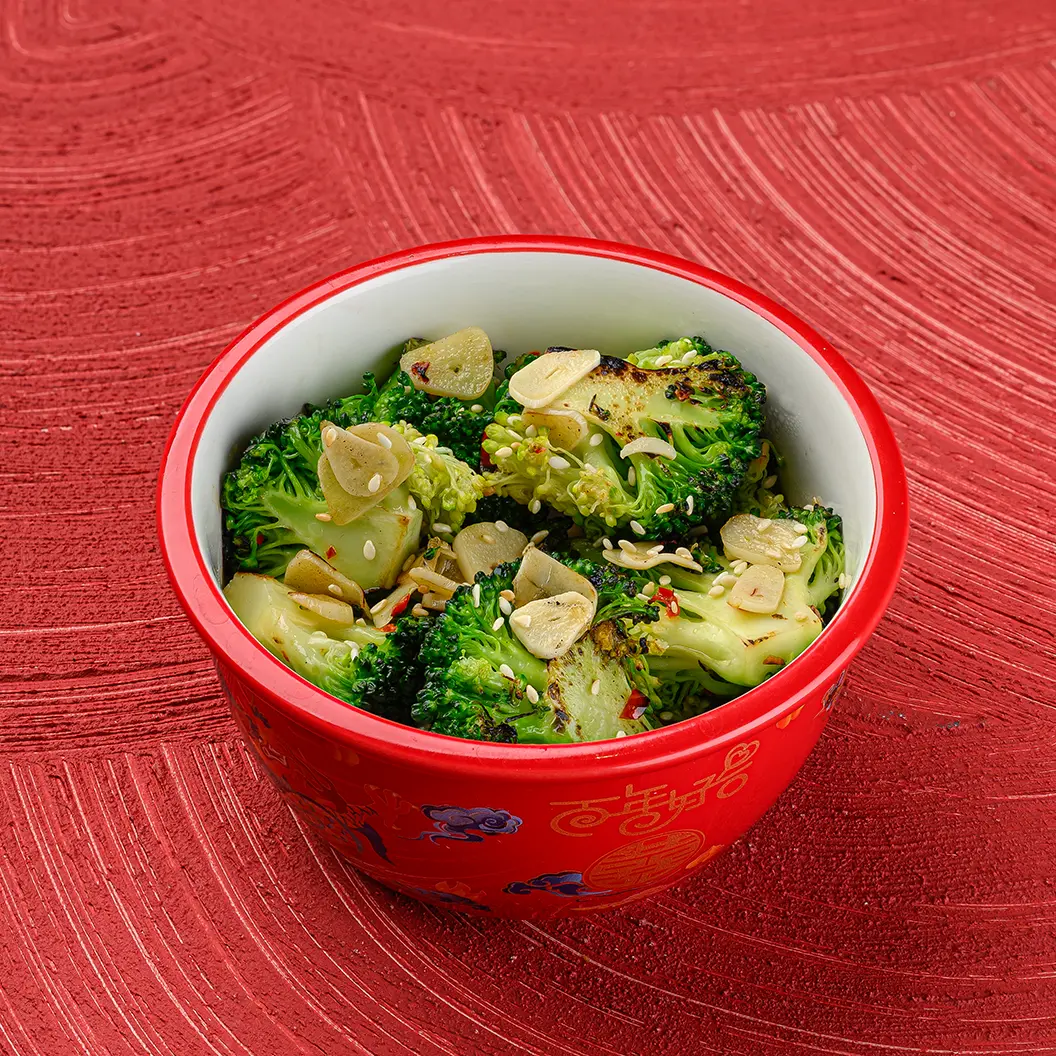 Игры Красных Тигров. Скоро открытие!: Брокколи по-китайски с чесноком