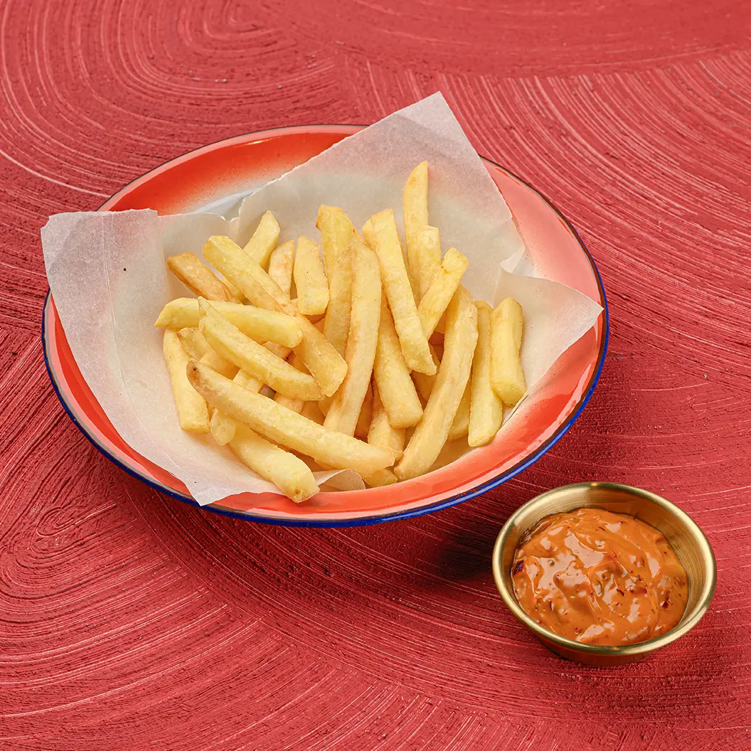 Игры Красных Тигров. Скоро открытие!: Картофель фри с соусом на выбор