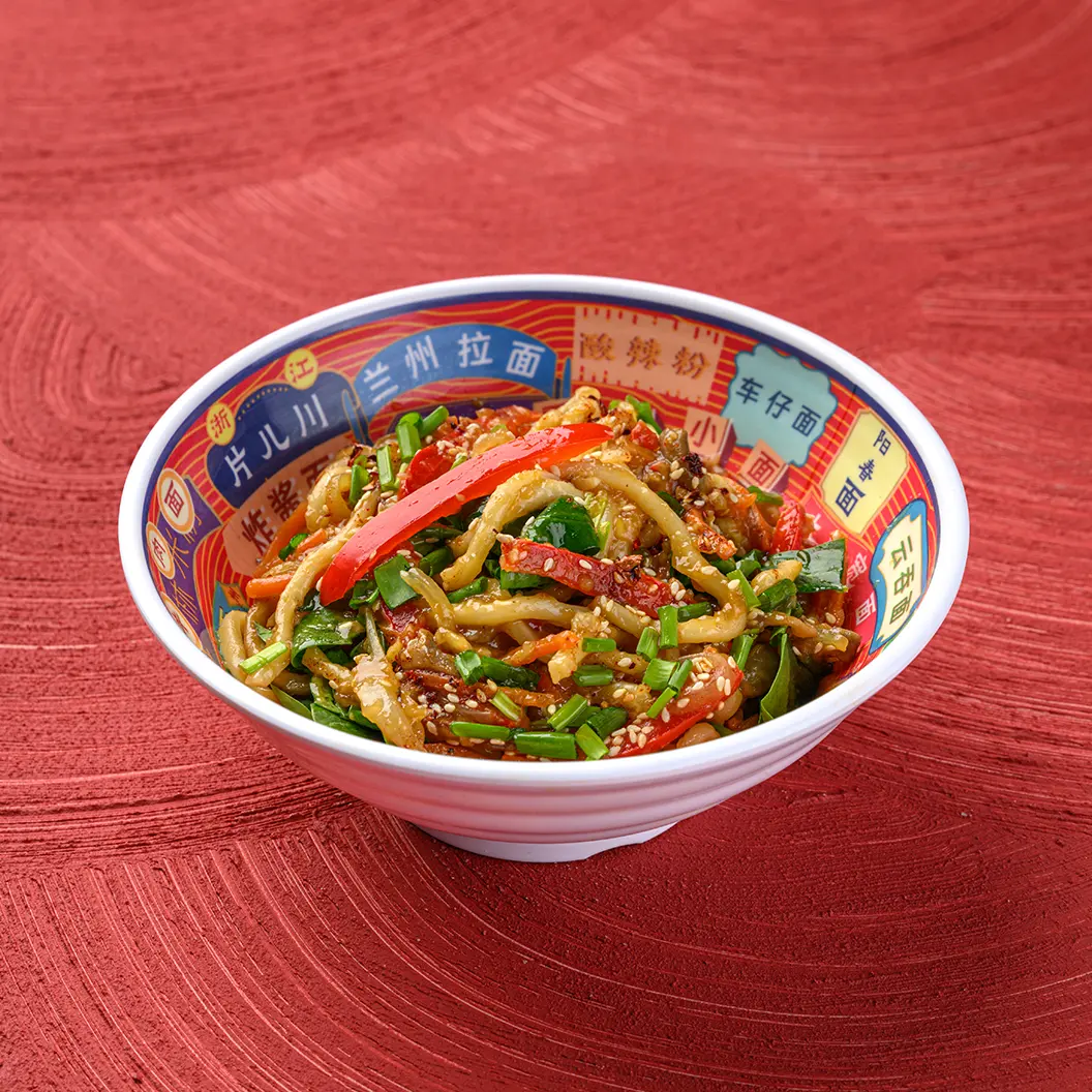 Игры Красных Тигров. Скоро открытие!: Лапша с овощами и грибами