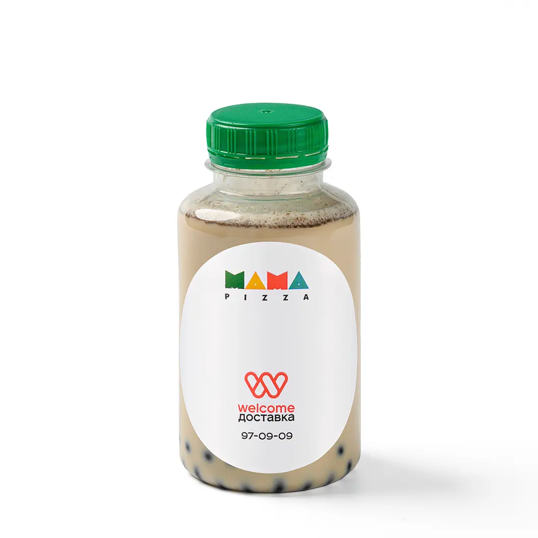 Мама Пицца: Бабл-кофе с печеньем