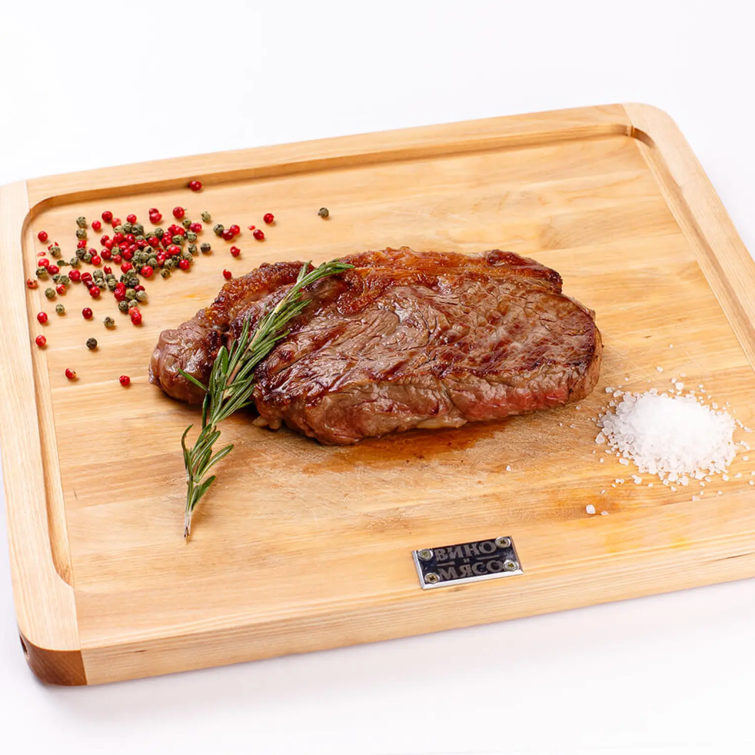 Вино и Мясо: Стриплойн. Степень мраморности: Prime