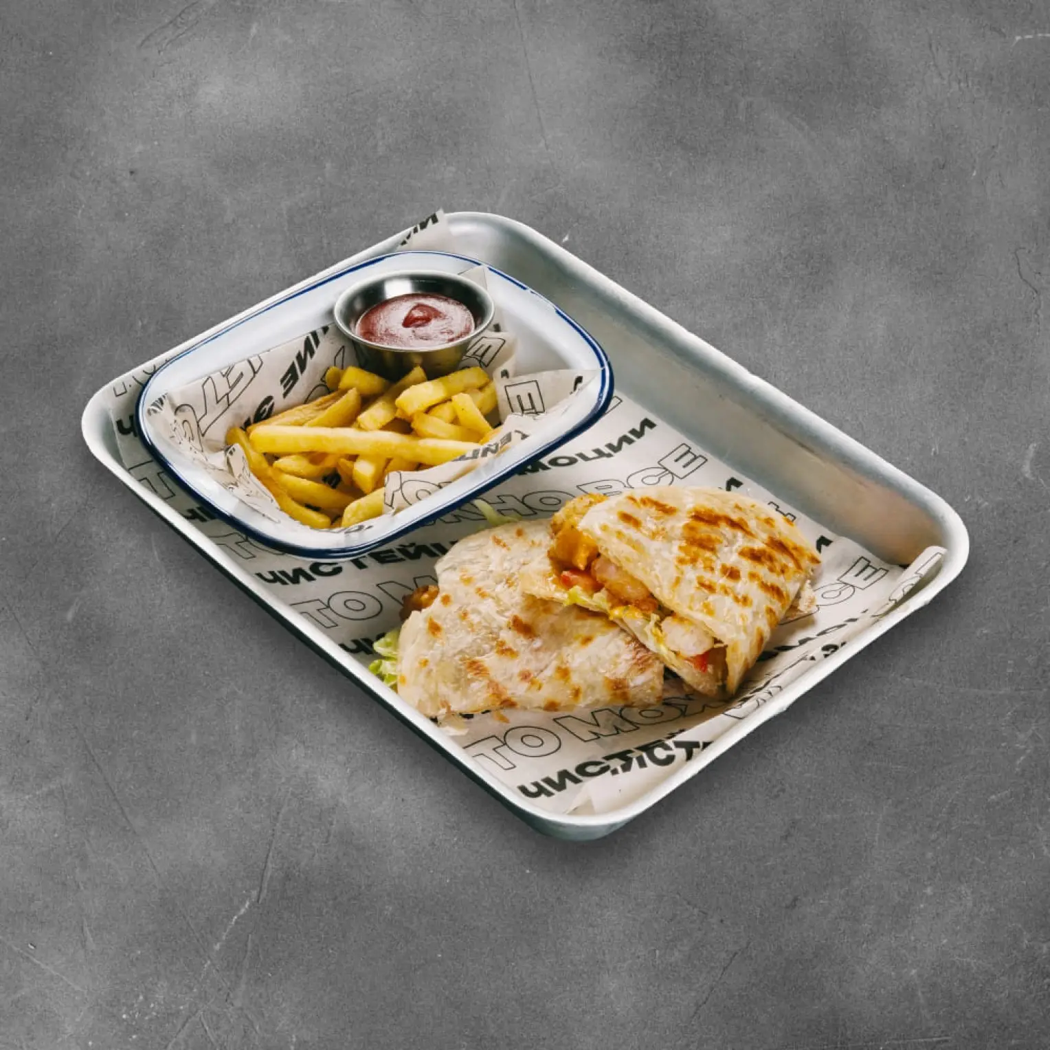 Бургер-клуб Ронни: Гирос с курицей