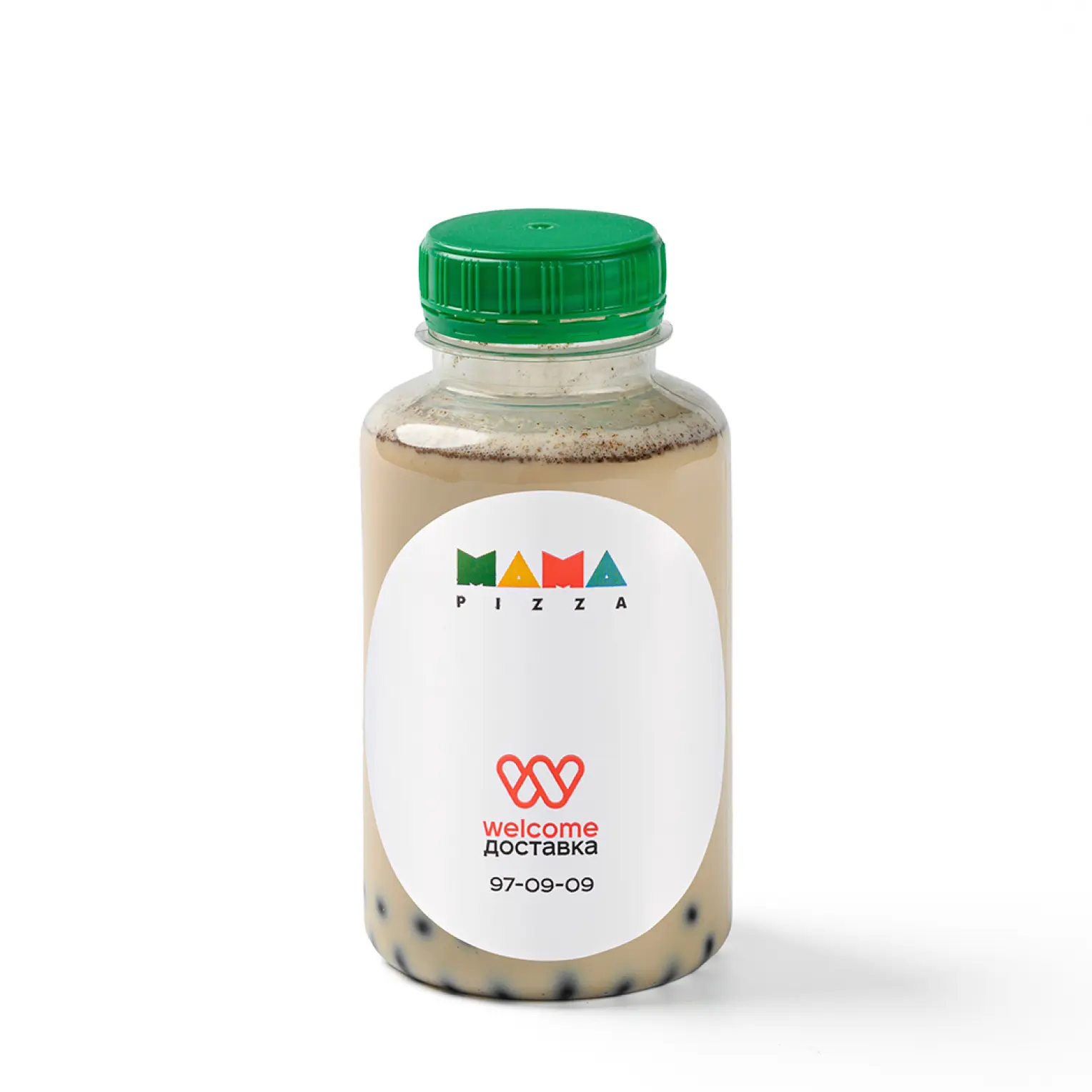 Мама Пицца: Бабл-кофе с печеньем