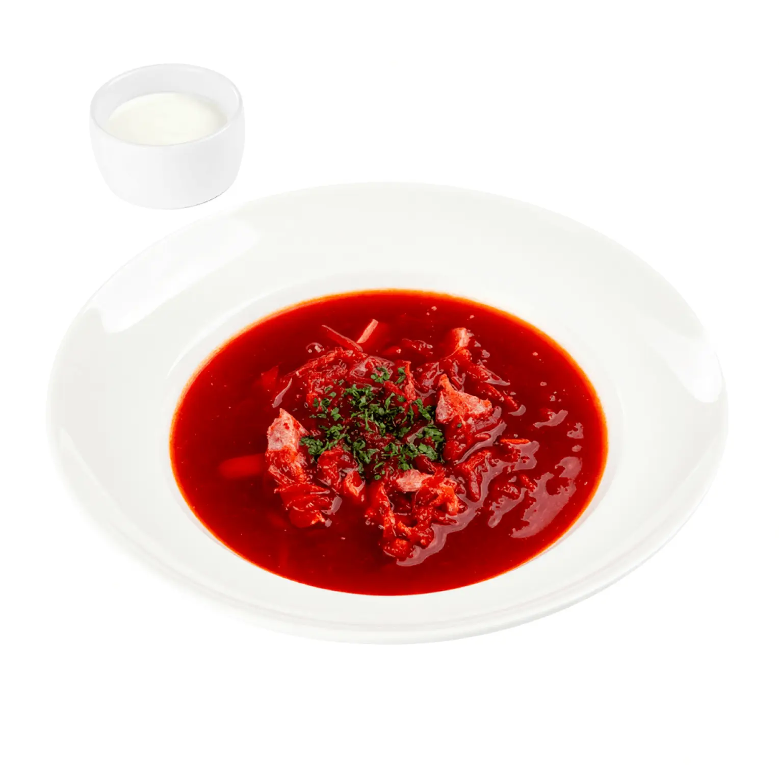 Мама Пицца: Борщ с курицей